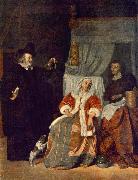 METSU, Gabriel Visit of the Physician sg oil painting